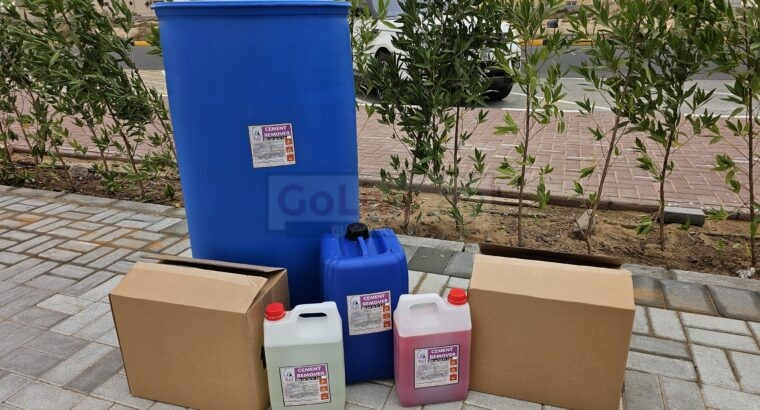 Best industrial cement remover for heavy machinery ( GelAcid Cement Remover in UAE )