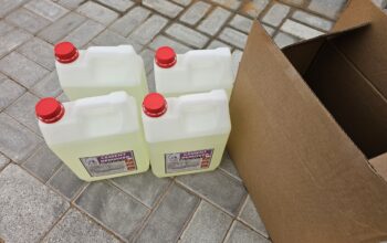 Industrial cement remover ( Fuji Muriatic Acid )