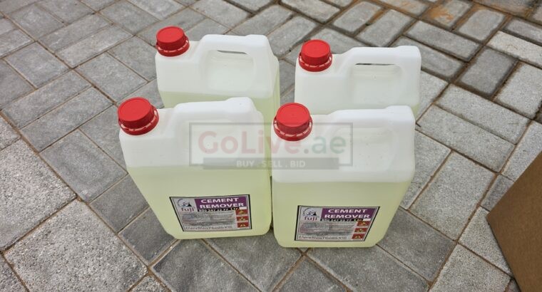 Industrial cement remover supplier in UAE ( Fuji Cement Remover )