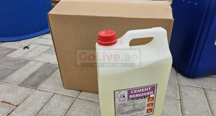 Industrial cement remover for construction sites ( construction sites Cleaning Chemicals Supplier in UAE )