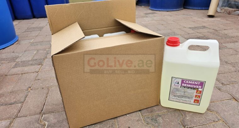 Fast-acting cement remover for construction sites ( Fuji Concrete Remover in UAE )