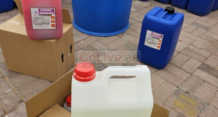 Cement remover for glass for glass ( Concrete Marks Cleaner in UAE )