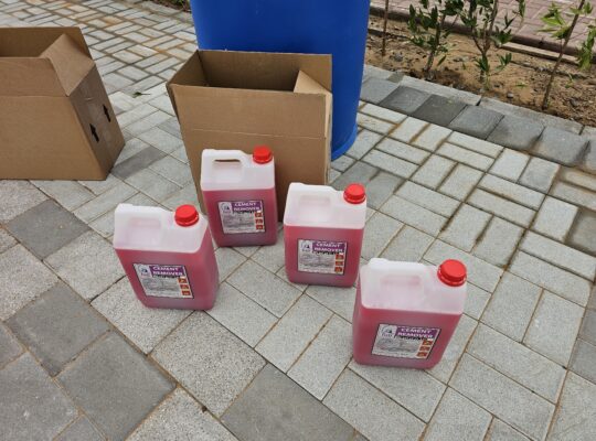 Cement remover for removing tile adhesive ( Floor Cleaning Chemical in UAE )