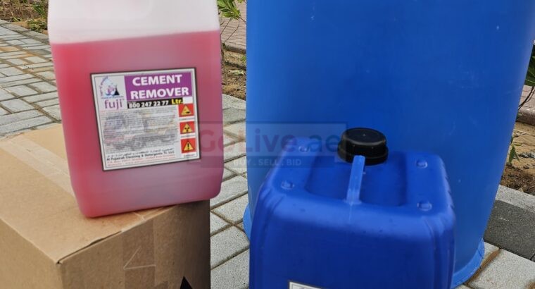 Cement remover for cleaning construction tools ( Construction Tools Cleaner in UAE )