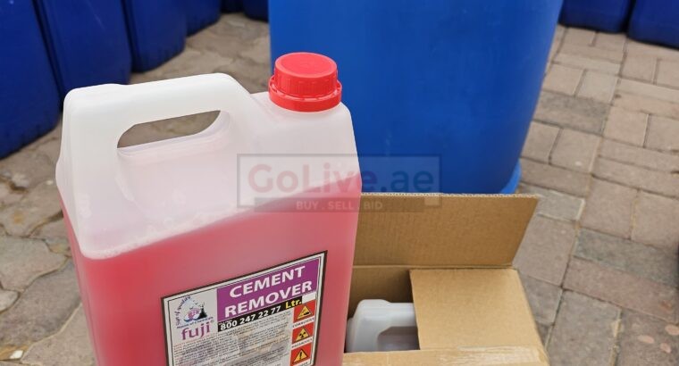 Clean cement residue ( GelAcid Cement Remover in UAE )