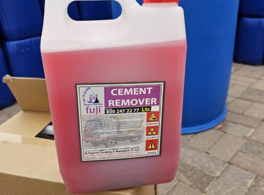 Clean cement residue ( GelAcid Cement Remover in UAE )