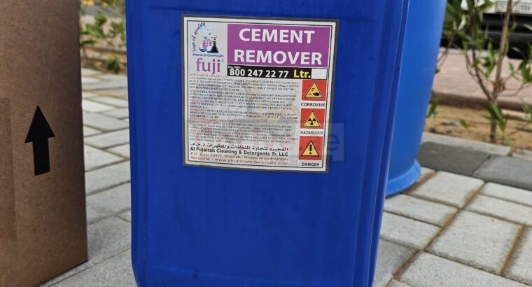 Eco-friendly industrial cement remover ( Best industrial cement remover in UAE )