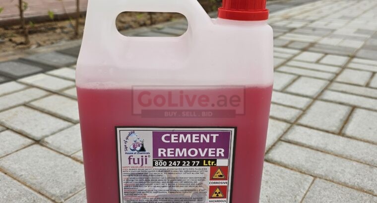 Industrial cement remover ( Industrial Use Cement Remover Supplier in Dubai , Sharjah, Abu Dhabi, Al Ain, Ajman, Umm Al Quwain, Ras Al Khaimah, Fujairah )