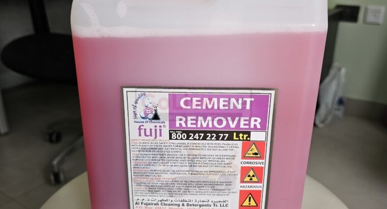 Hardware Cement Remover Chemical ( Concrete Remover Chemical in Umm Al Quwain UAE )