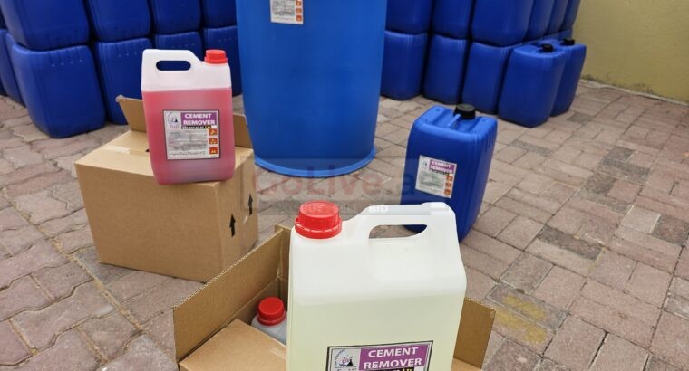 Cement remover for glass for glass ( Concrete Marks Cleaner in UAE )