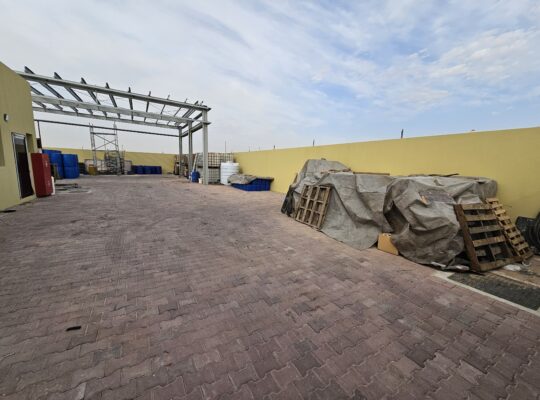 COMMERCIAL FREE HOLD BUILDING LAND AND READY 2 WAREHOUSES FOR SALE IN AL SAJAA INDUSTRIAL AREA SHARJAH