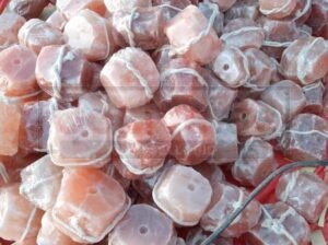 Natural-cut Himalayan salt rocks in OMAN ( Pink salt blocks for livestock )
