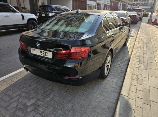 BMW 520i, No 1, GCC, ORIGNAL PAINT FOR SALE