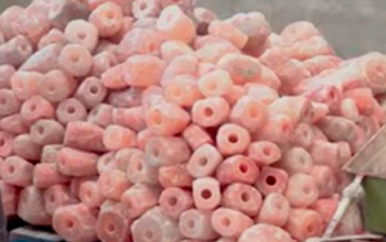 Natural mineral blocks for livestock ( Himalayan salt licks in RAS AL KHAIMAH )