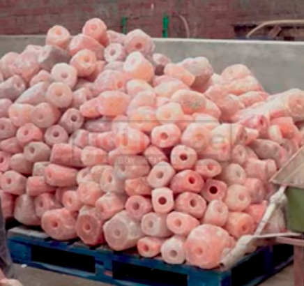Natural mineral blocks for livestock ( Himalayan salt licks in RAS AL KHAIMAH )