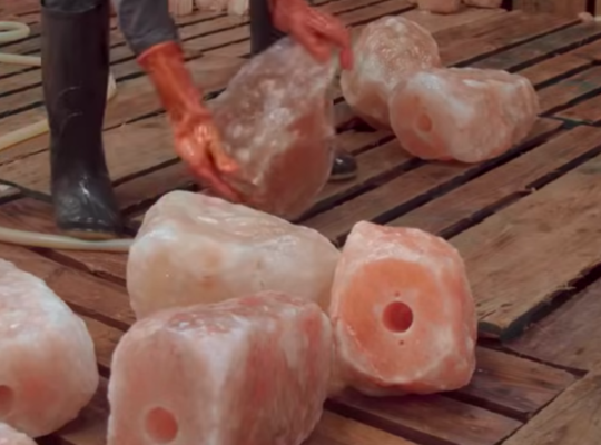 Durable salt blocks for livestock ( Pink rock salt for animals in DUBAI )