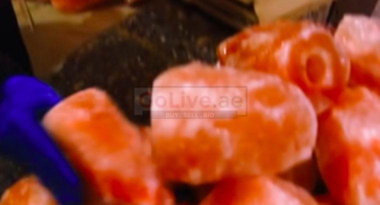 Natural mineral blocks for livestock ( Himalayan salt licks in RAS AL KHAIMAH )