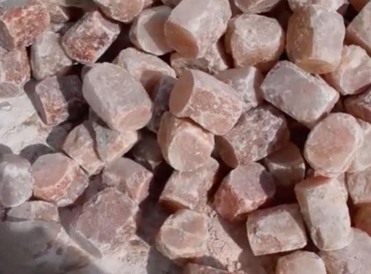 Natural salt licks for animal ( Salt licks for farm animals in UMM AL QUWAIN )