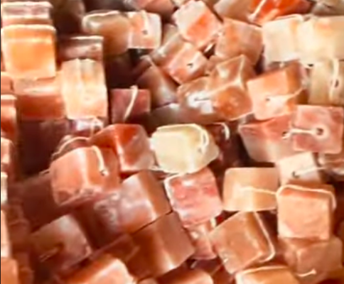 Durable salt blocks for livestock ( Pink rock salt for animals in SAUDI ARABIA )