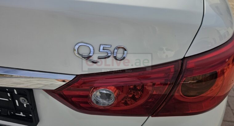 Infiniti Q50 20t 2016, GCC, First Onwer, Accident free for Sale