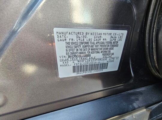Nissan kick SV 2020, Original Paint, 1600cc, Only 72000 kms Driven for sale