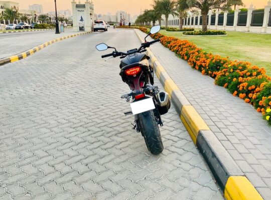 Honda CB300R 2022 (latest design) almost new, very low kms, purchased from Al Futtaim