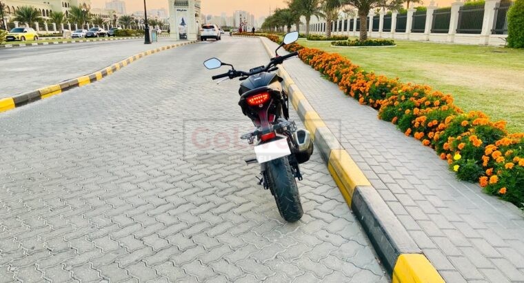 Honda CB300R 2022 (latest design) almost new, very low kms, purchased from Al Futtaim