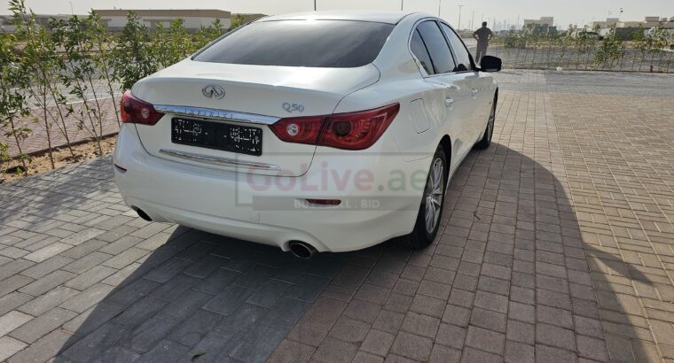 Infiniti Q50 20t 2016, GCC, First Onwer, Accident free for Sale