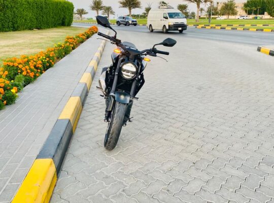 Honda CB300R 2022 (latest design) almost new, very low kms, purchased from Al Futtaim
