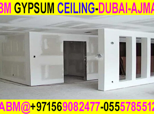 Office Gypsum Wall Partition Contractor Umm Al Quwain Ajman Dubai Sharjah