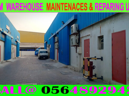 Warehouse Maintenance Repairing Ajman Dubai Sharjah