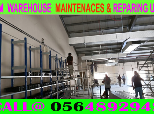 Warehouse Maintenance Repairing Ajman Dubai Sharjah