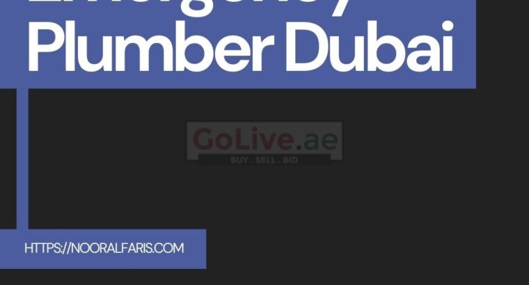 Emergency Plumber Dubai – Noor Al Faris