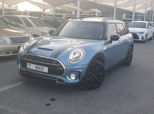 Mini coper club man Gcc full options 2018
