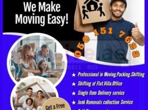 AL NOOR HOUSE FURNITURE MOVERS AND PACKERS 050 1517623 IN UAE