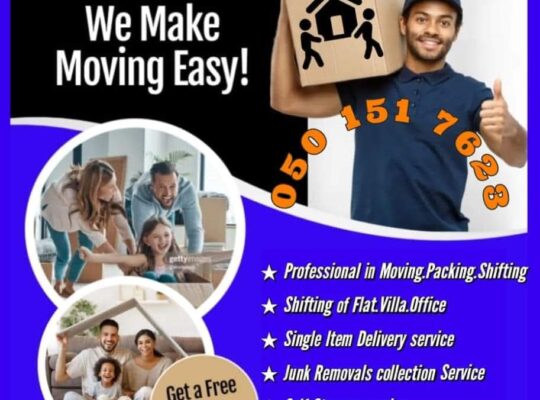 AL NOOR HOUSE FURNITURE MOVERS AND PACKERS 050 1517623 IN UAE