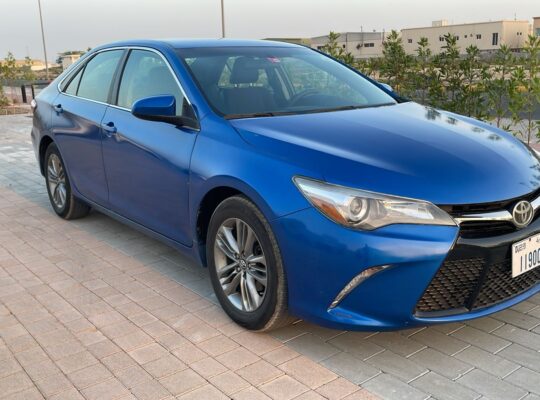 TOYOTA CAMRY 2017 SE, USA SPECS, MID OPTION, LESS KMS CAR FOR SALE