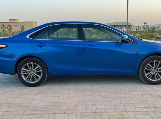 TOYOTA CAMRY 2017 SE, USA SPECS, MID OPTION, LESS KMS CAR FOR SALE
