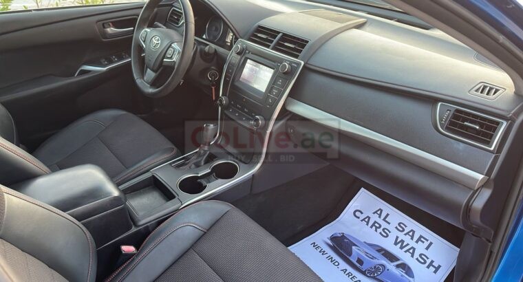 TOYOTA CAMRY 2017 SE, USA SPECS, MID OPTION, LESS KMS CAR FOR SALE