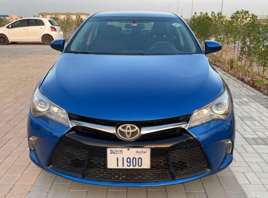 TOYOTA CAMRY 2017 SE, USA SPECS, MID OPTION, LESS KMS CAR FOR SALE