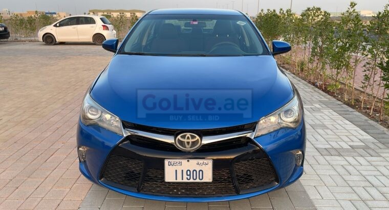 TOYOTA CAMRY 2017 SE, USA SPECS, MID OPTION, LESS KMS CAR FOR SALE