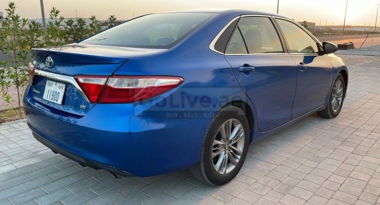 TOYOTA CAMRY 2017 SE, USA SPECS, MID OPTION, LESS KMS CAR FOR SALE