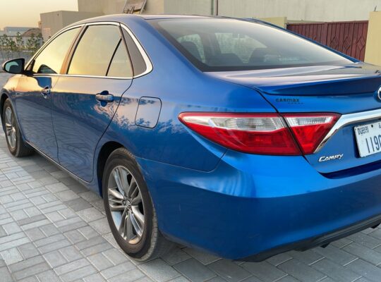 TOYOTA CAMRY 2017 SE, USA SPECS, MID OPTION, LESS KMS CAR FOR SALE