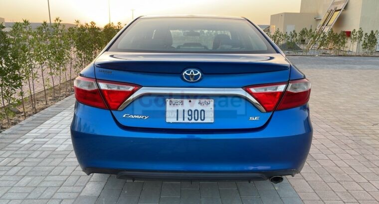TOYOTA CAMRY 2017 SE, USA SPECS, MID OPTION, LESS KMS CAR FOR SALE