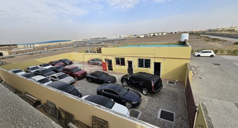 Commercial Project Mix Use for sale, 2 Warehouses Ready + G+1 Building Approved Land