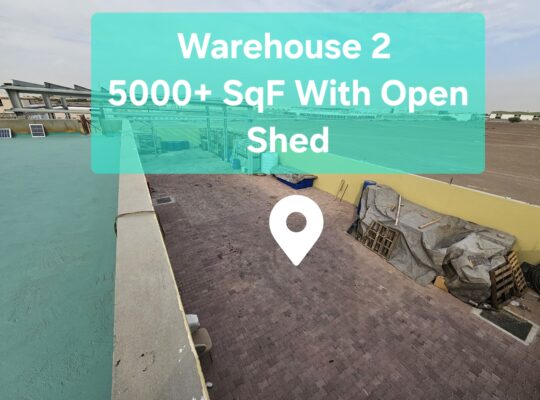 Commercial Project Mix Use for sale, 2 Warehouses Ready + G+1 Building Approved Land