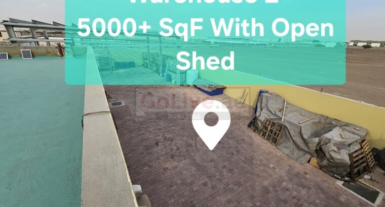 Commercial Project Mix Use for sale, 2 Warehouses Ready + G+1 Building Approved Land