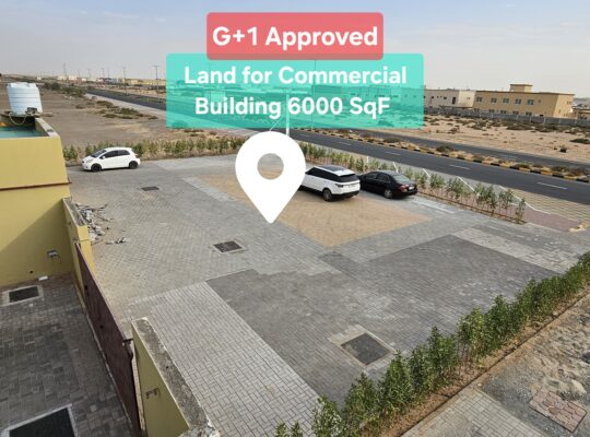 Commercial Project Mix Use for sale, 2 Warehouses Ready + G+1 Building Approved Land