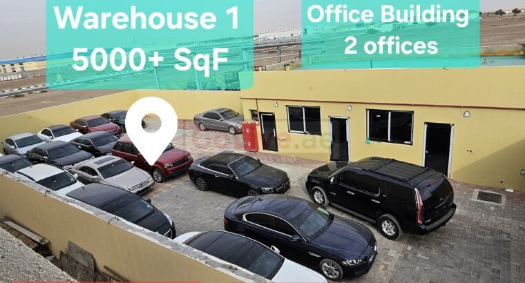 Commercial Project Mix Use for sale, 2 Warehouses Ready + G+1 Building Approved Land