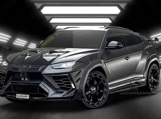 Lamborghini Urus Mansory For Rent in Dubai